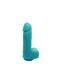 Мило у формі пеніса Чистий Кайф Turquoise size S, крафтове мило-член, натуральне SO4801 фото 1