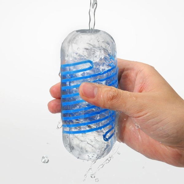 Мастурбатор Tenga Spinner DX 01 Drops, з пружною стимулювальною спіраллю всередині, ніжний вплив SX2733 фото