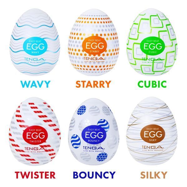Мастурбатор-яйце Tenga Egg Starry SX4018 фото