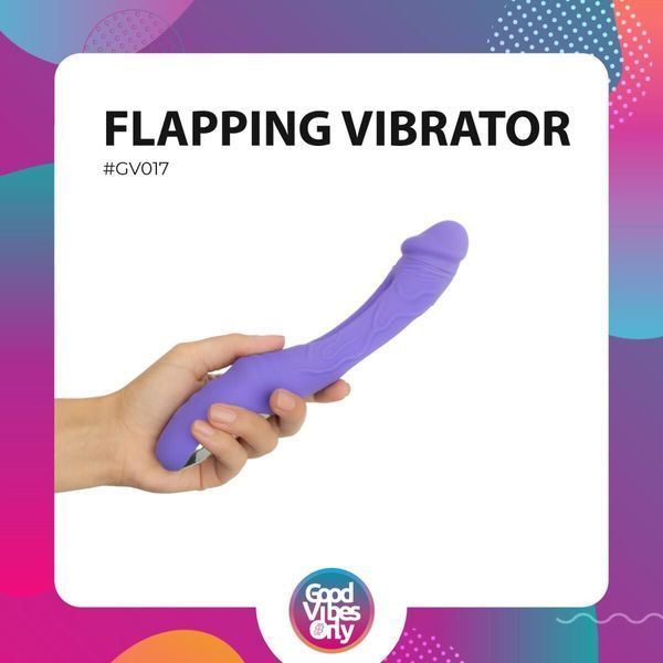 Вібратор точки G з вагінальним відростком Good Vibes Only &ndash; Flax Vibrating Dildo with G-Spot Stimulator SX3064 фото